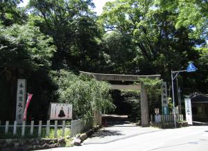 本居宣長ノ宮の鳥居