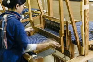 松阪もめんの手織体験の画像の3