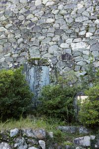 松坂城表門跡にある「松阪城跡」と書かれた石碑