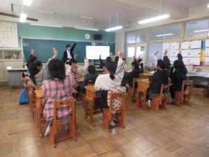 出前授業の様子の写真