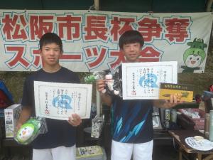 中学生男子