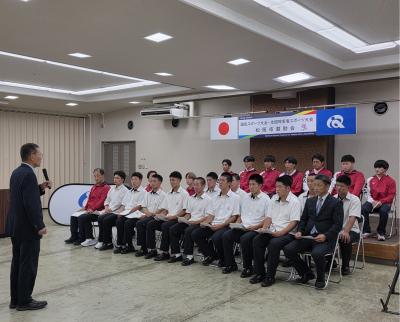 市長より激励のことば